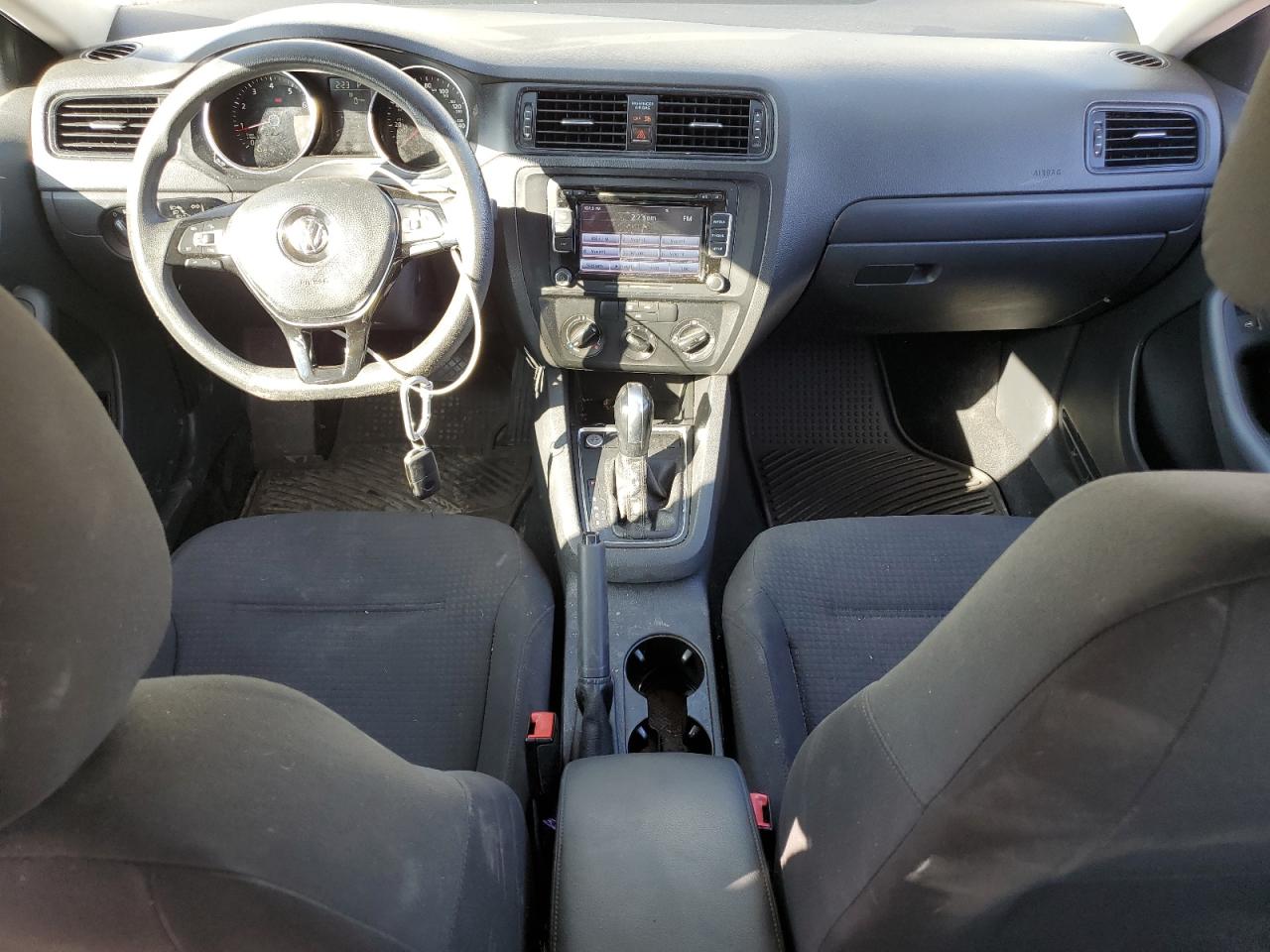 2015 Volkswagen Jetta VIN 3VW2K7AJ2FM224151 Copart auction photo, rear end damage thumbnail 8