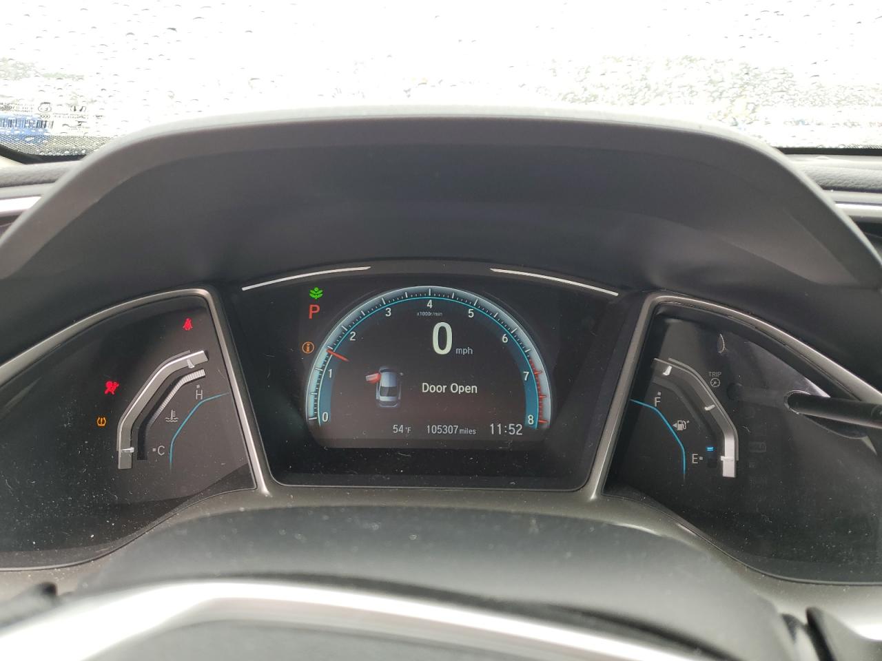 2017 Honda Civic VIN 19XFC2F74HE201369 Copart auction photo, front end damage thumbnail 9