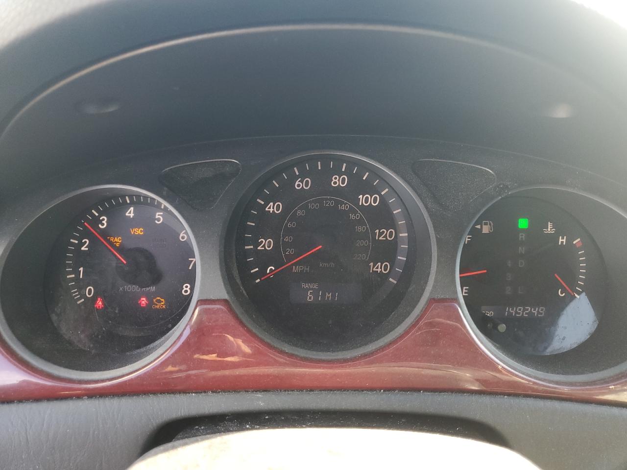 2004 Lexus ES VIN JTHBA30G740017421 Copart auction photo, side damage thumbnail 9