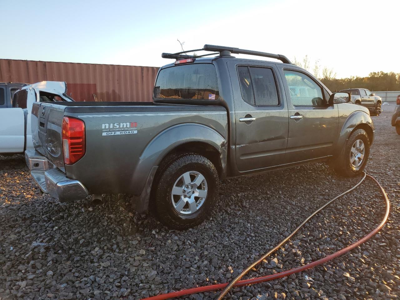 2008 Nissan Navara (Frontier) VIN 1N6AD07UX8C447153 Copart auction photo, front end / side damage thumbnail 3