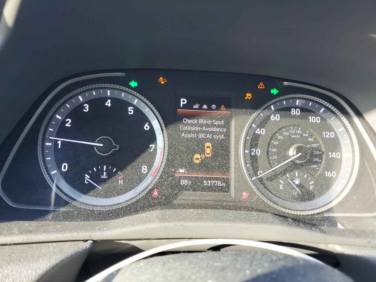 2021 Hyundai Sonata VIN 5NPEL4JA7MH067389 Copart auction photo, side / front end damage thumbnail 9