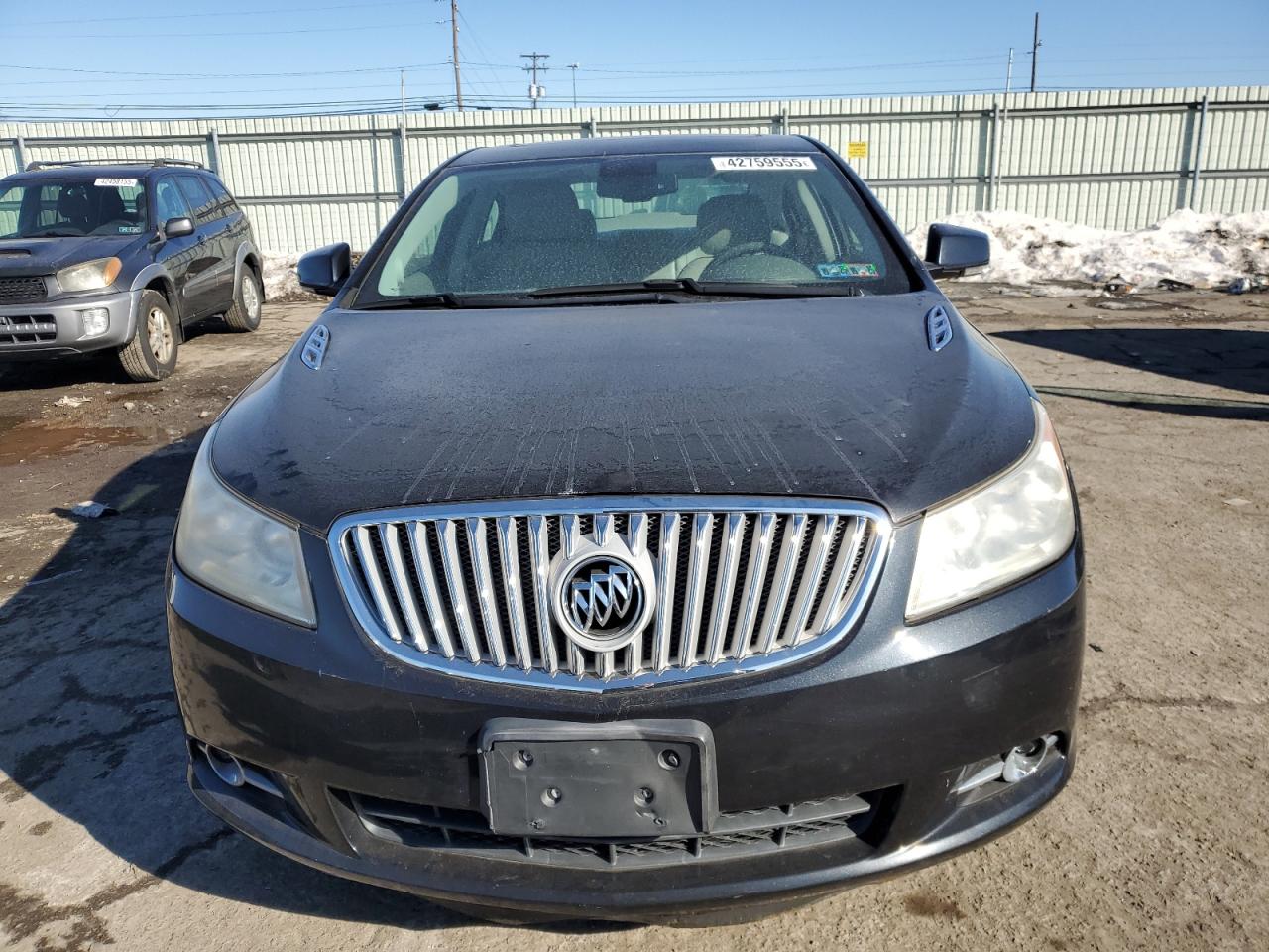2011 Buick LaCrosse VIN 1G4GC5ED5BF316357 Copart auction photo, side / front end damage thumbnail 5