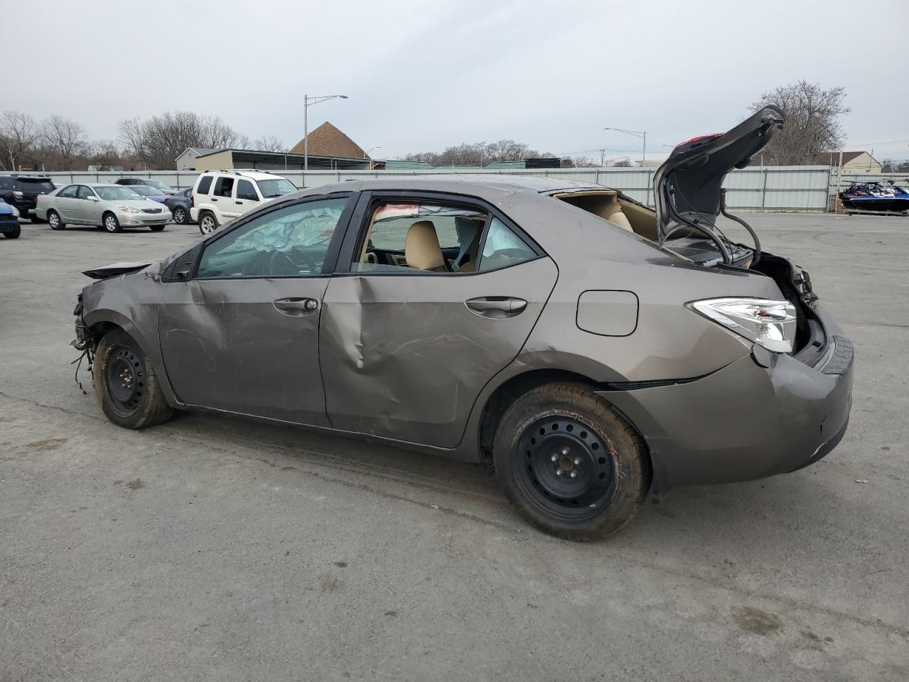 2017 Toyota Corolla VIN 2T1BURHE5HC857580 Copart auction photo, all over damage thumbnail 2