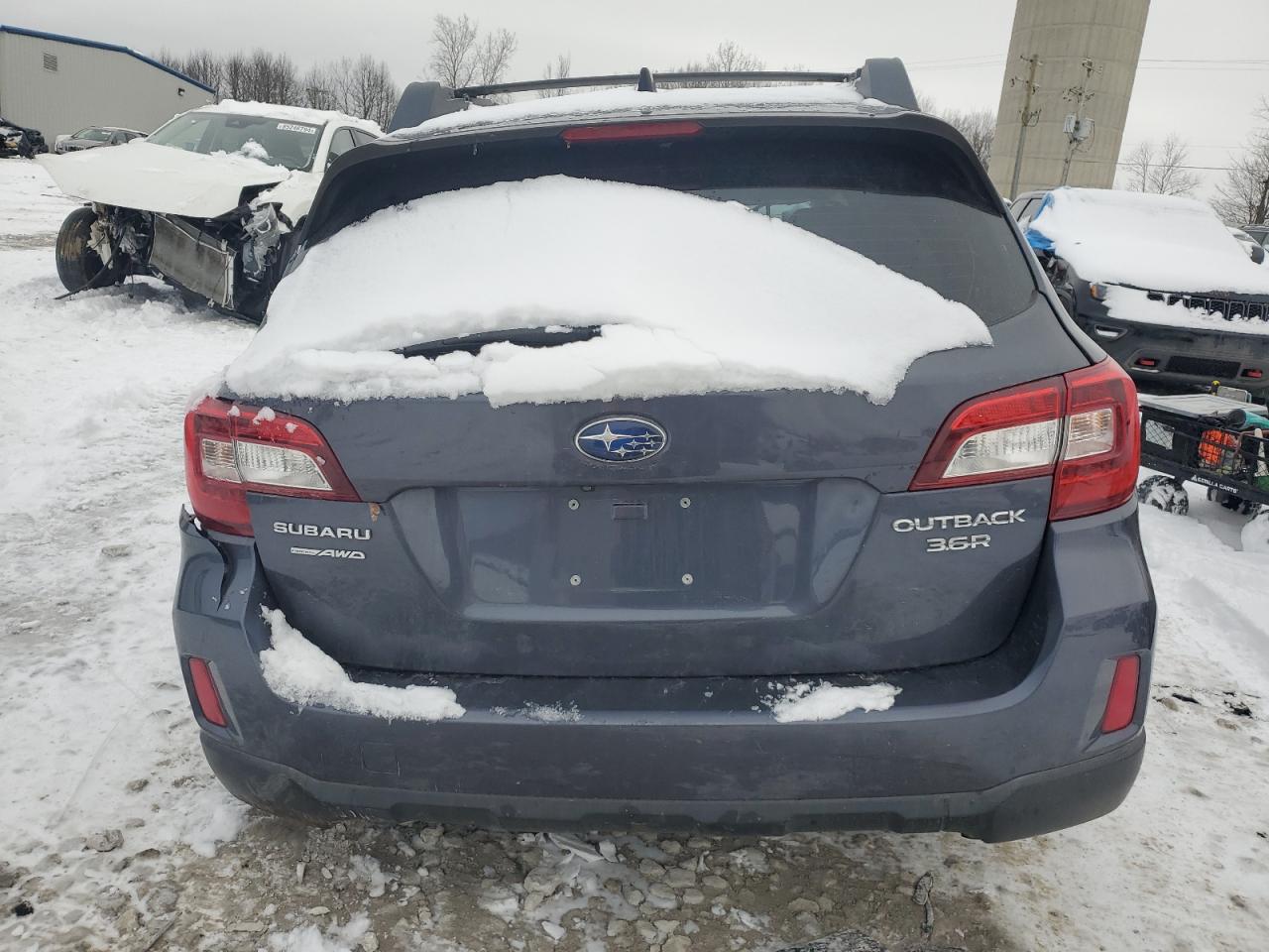 2016 Subaru Outback VIN 4S4BSENC9G3337175 Copart auction photo, all over damage thumbnail 6