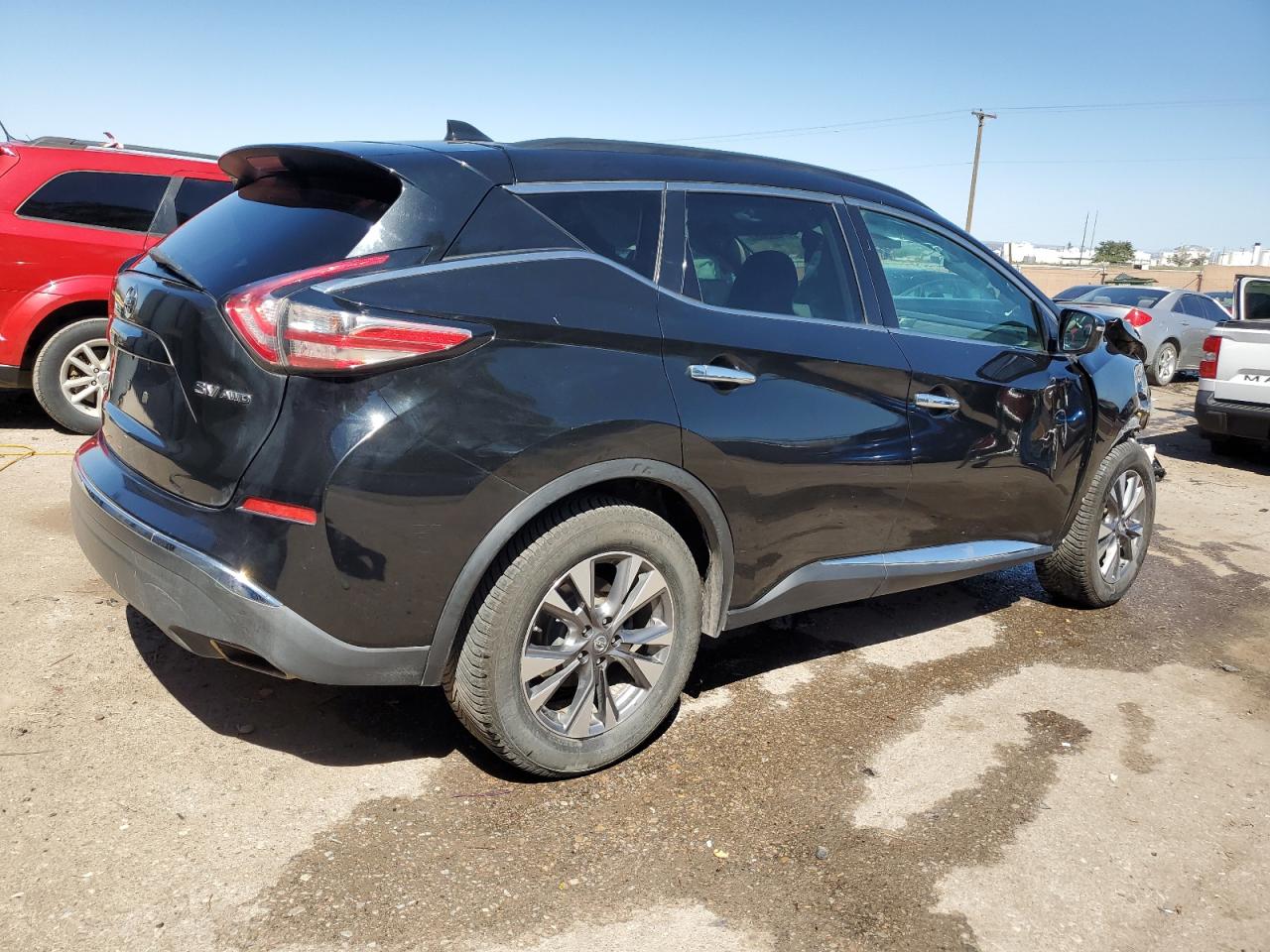 2018 Nissan Murano VIN 5N1AZ2MHXJN106901 Copart auction photo, front end damage thumbnail 3