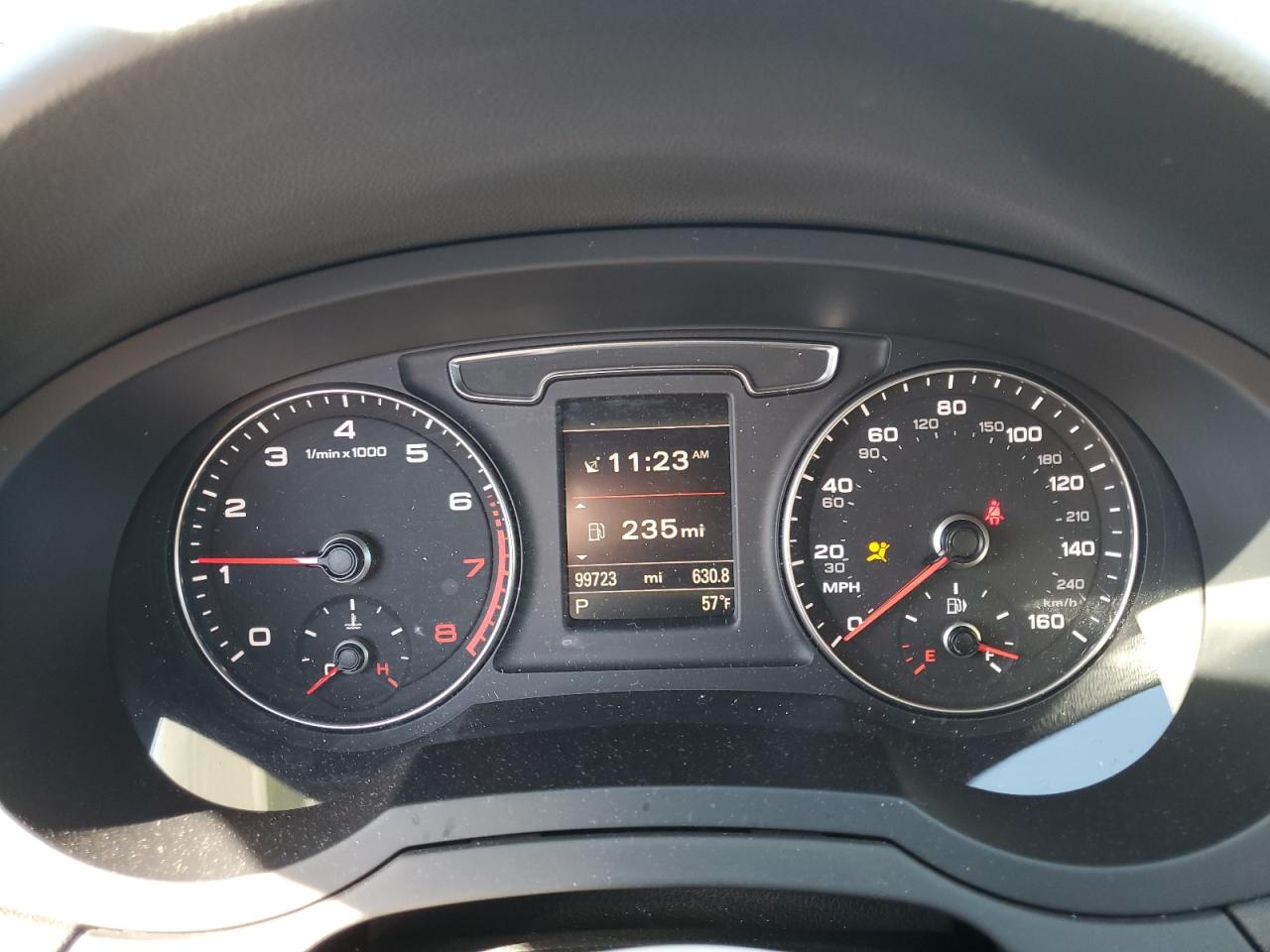 2017 Audi Q3 VIN WA1ECCFS9HR011474 Copart auction photo, front end / rear end damage thumbnail 9