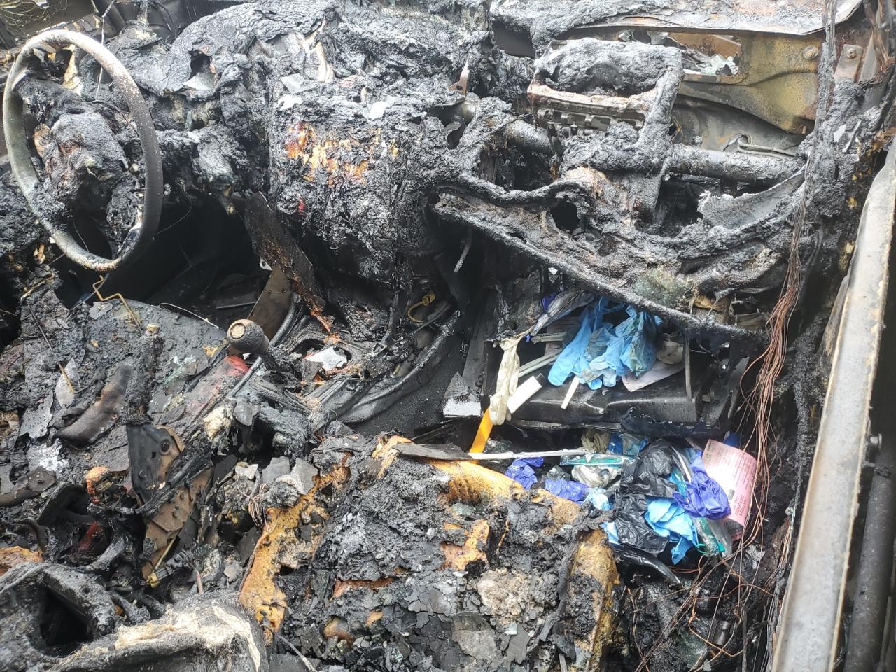 2019 Subaru WRX VIN JF1VA1B63K9824704 Copart auction photo, burn damage thumbnail 8