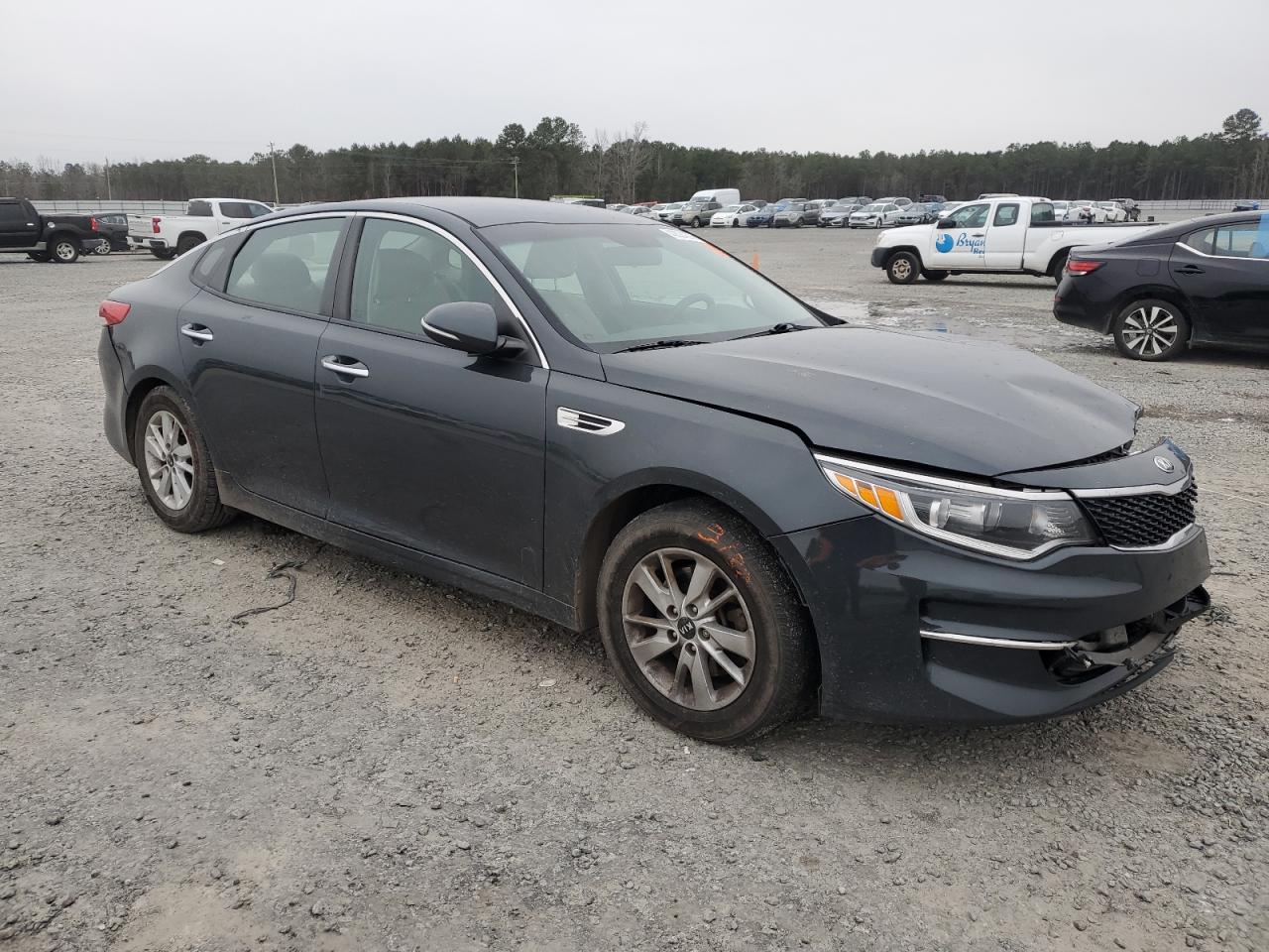 2016 KIA Optima VIN KNAGT4L39G5073705 Copart auction photo, front end damage thumbnail 4
