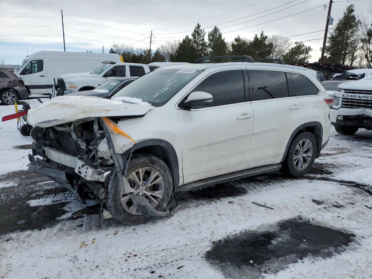 2014 Toyota Highlander VIN 5TDJKRFHXES043491