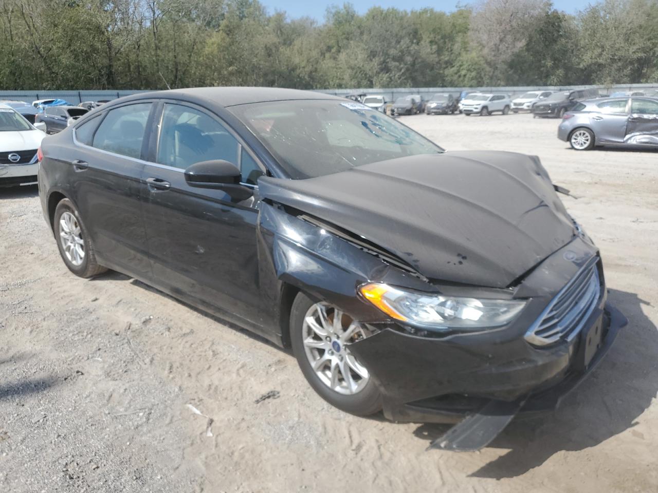 2017 Ford Fusion VIN 3FA6P0G71HR334998 Copart auction photo, front end / minor dent/scratches damage thumbnail 4