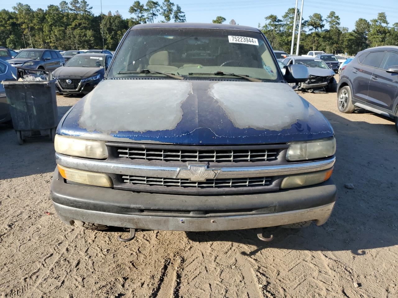 2002 Chevrolet Silverado VIN 2GCEC19T821287515 Copart auction photo, rear end damage thumbnail 5