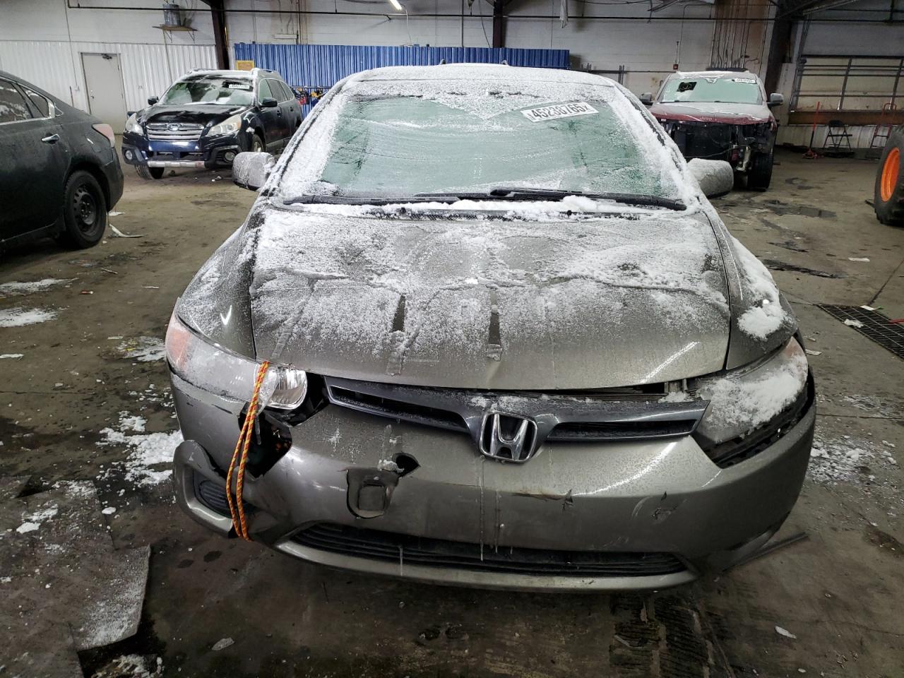 2008 Honda Civic VIN 2HGFG12688H562282 Copart auction photo, front end damage thumbnail 5