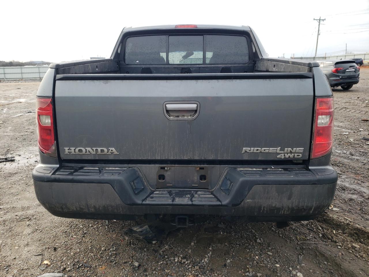 2011 Honda Ridgeline VIN 5FPYK1F5XBB010715 Copart auction photo, all over / undercarriage damage thumbnail 6