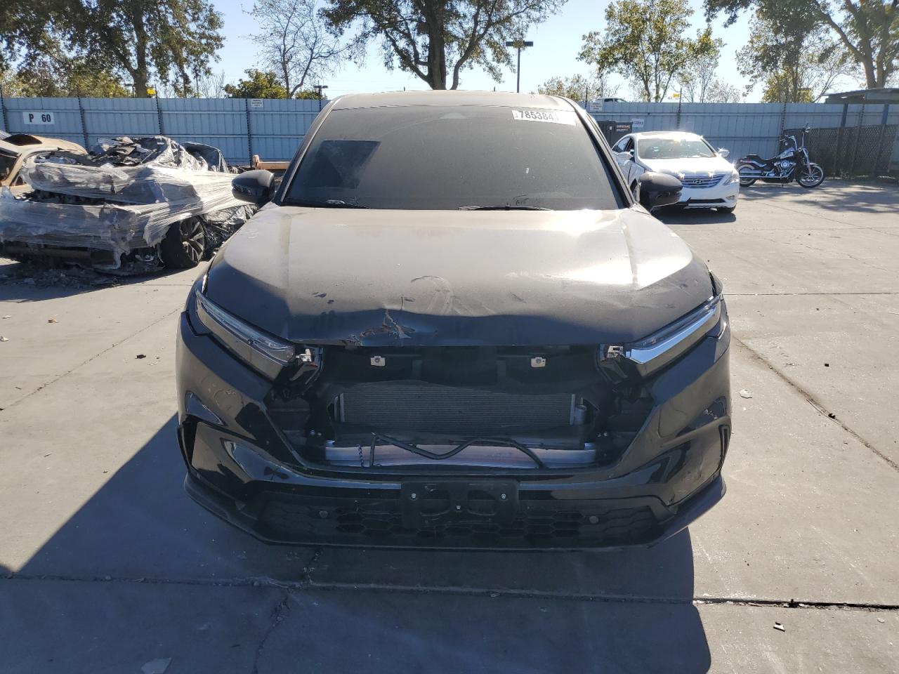 2024 Honda CR-V VIN 7FARS3H79RE002837 Copart auction photo, side / front end damage thumbnail 5