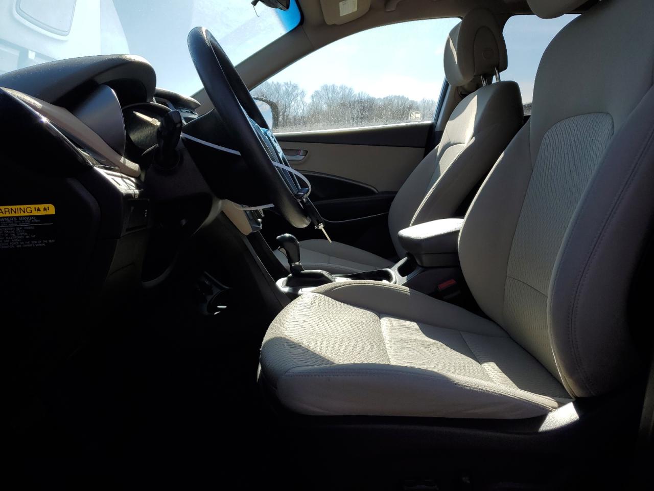 2017 Hyundai Santa Fe VIN 5XYZUDLB9HG497667 Copart auction photo, front end damage thumbnail 7