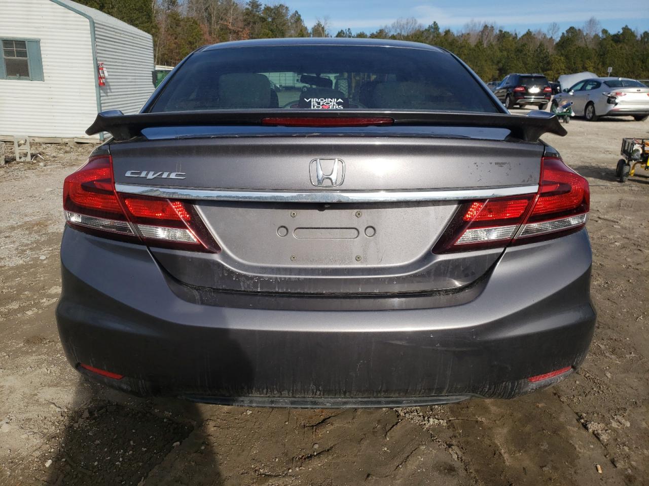 2014 Honda Civic VIN 19XFB2F8XEE261289 Copart auction photo, front end damage thumbnail 6