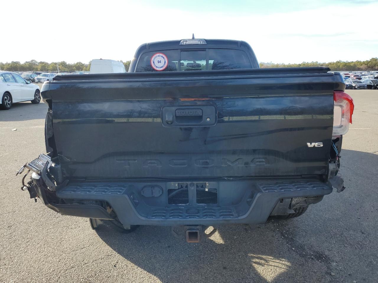 2016 Toyota Tacoma VIN 5TFDZ5BN0GX002541 Copart auction photo, all over damage thumbnail 6