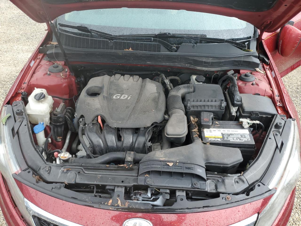 2013 KIA Optima VIN 5XXGM4A76DG243497 Copart auction photo, water/flood damage thumbnail 11