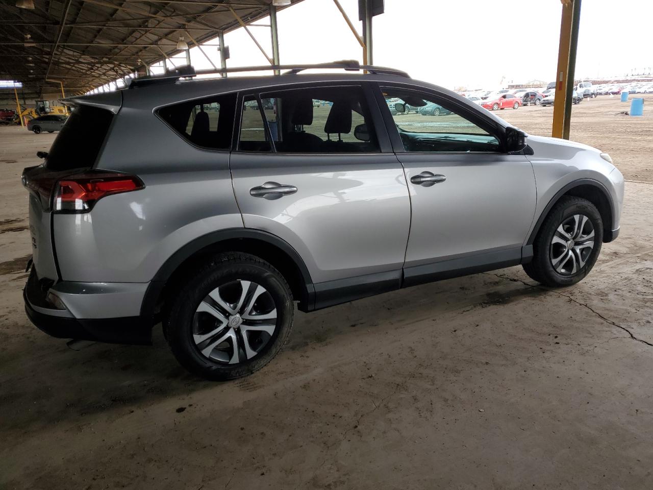 2017 Toyota RAV 4 VIN 2T3BFREV1HW621545 Copart auction photo, rear end damage thumbnail 3