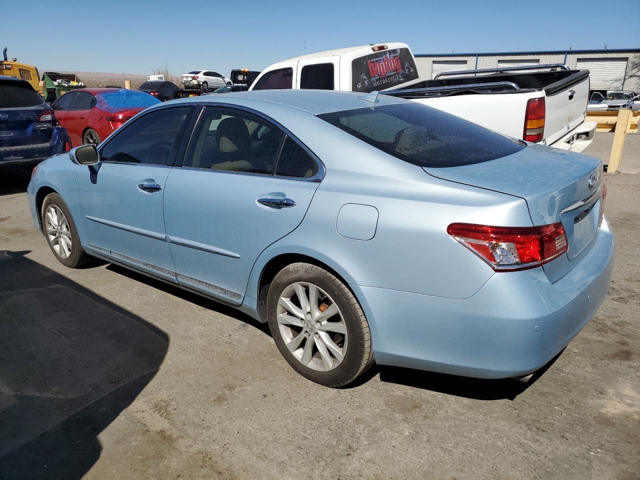 2011 Lexus ES VIN JTHBK1EG5B2439960 Copart auction photo, vandalism damage thumbnail 2