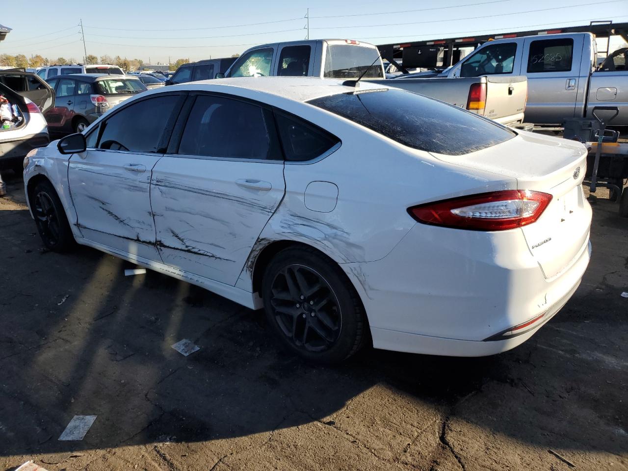 2013 Ford Fusion VIN 3FA6P0H77DR346498 Copart auction photo, all over damage thumbnail 2