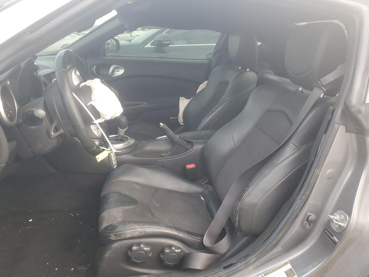 2014 Nissan 370Z VIN JN1AZ4EH5EM634178 Copart auction photo, undercarriage / front end damage thumbnail 7