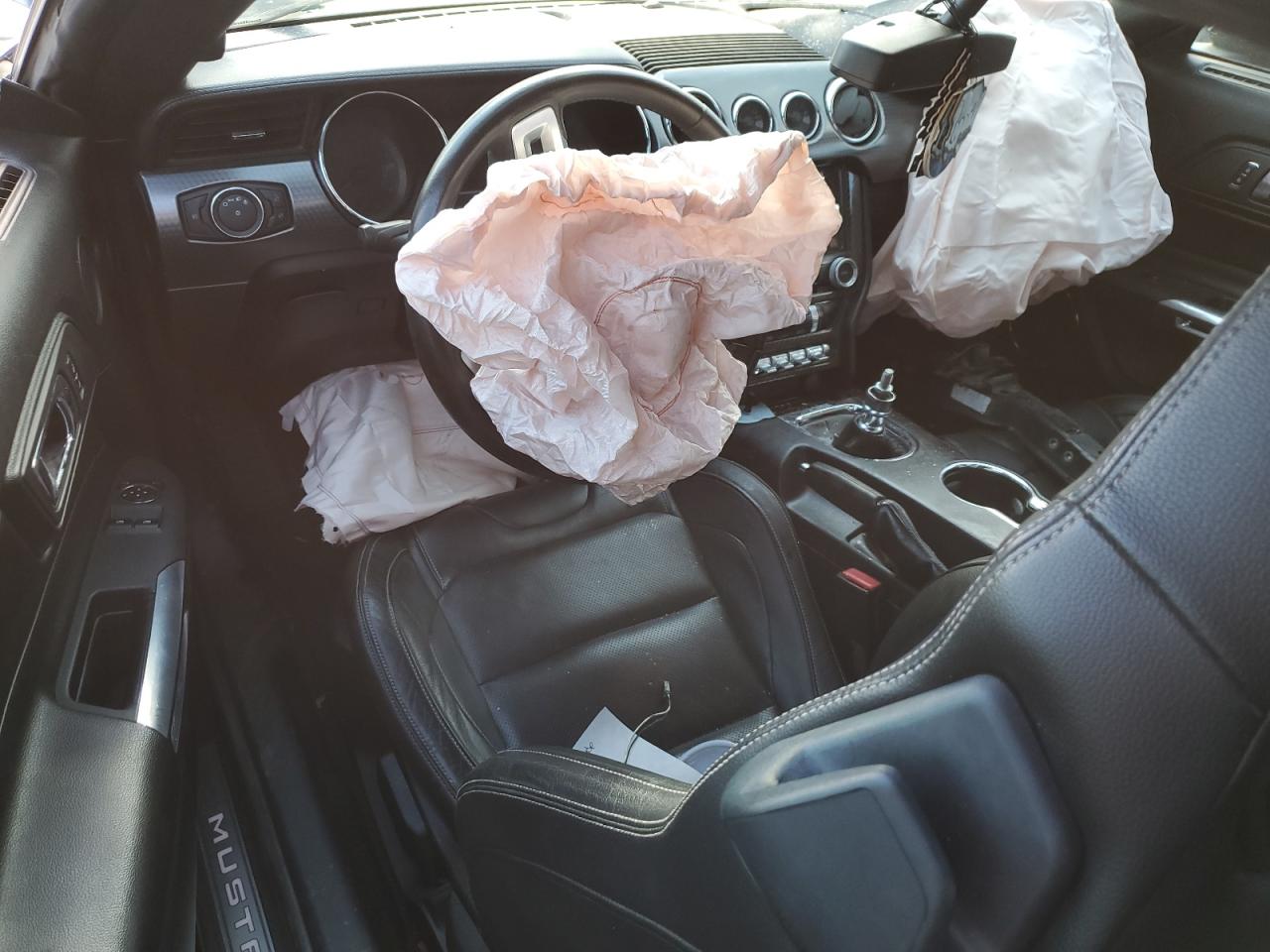 2015 Ford Mustang VIN 1FA6P8CF6F5317335 Copart auction photo, front end / undercarriage damage thumbnail 8
