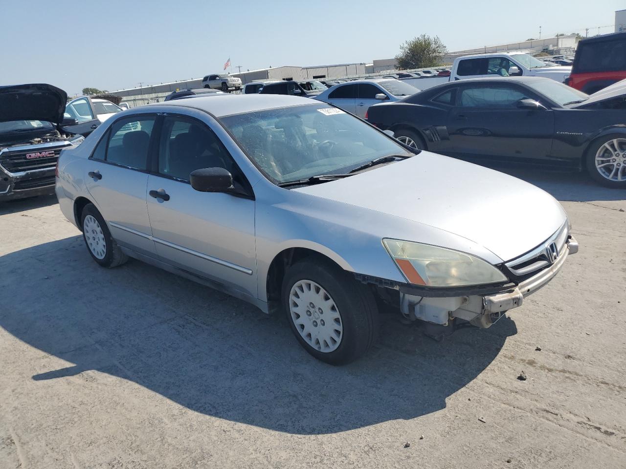 2006 Honda Accord VIN 1HGCM56136A059885 Copart auction photo, front end / side damage thumbnail 4