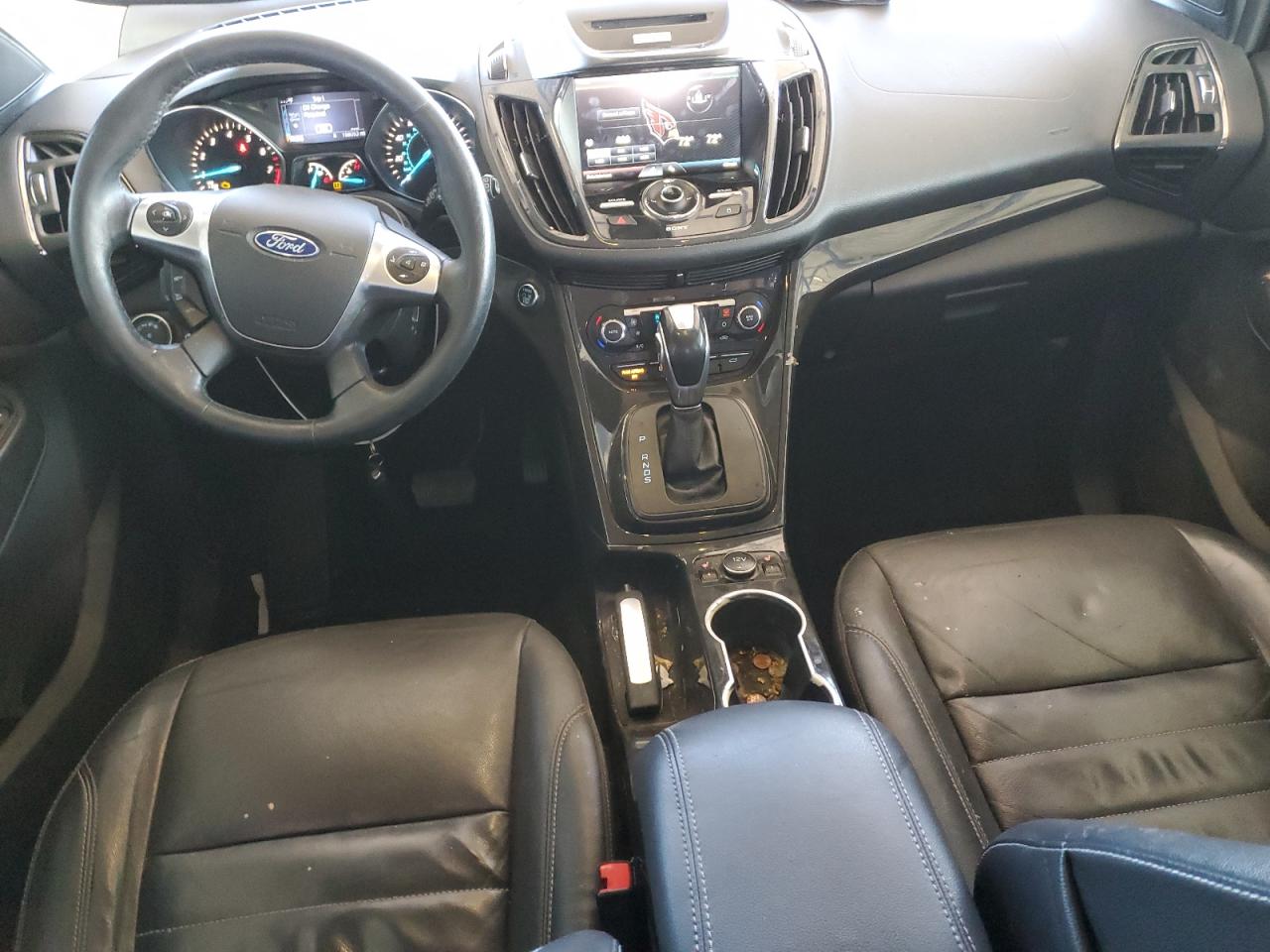 2015 Ford Escape VIN 1FMCU0JX8FUC36793 Copart auction photo, front end damage thumbnail 8