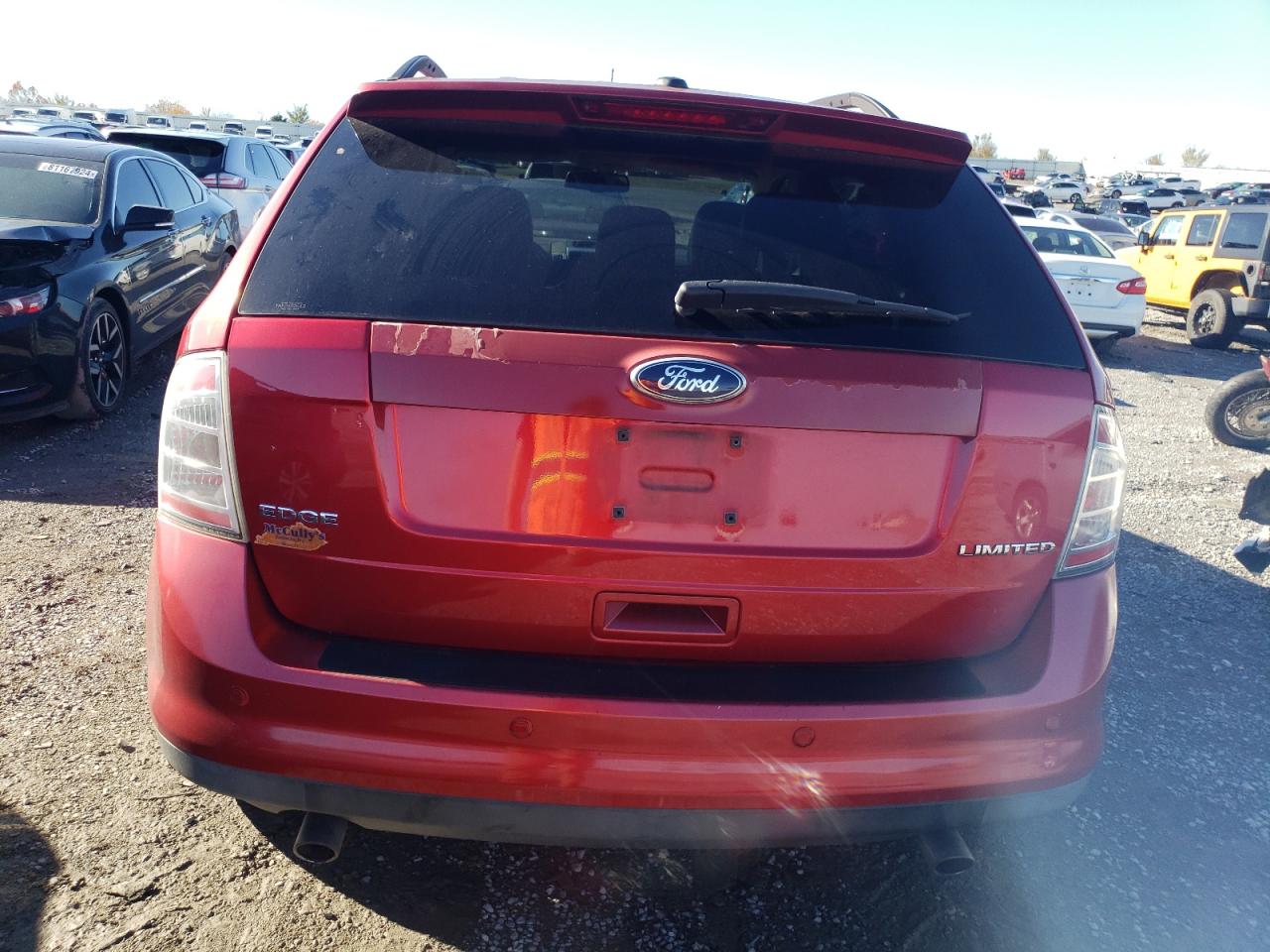 2010 Ford Edge VIN 2FMDK3KC7ABB16862 Copart auction photo, front end damage thumbnail 6