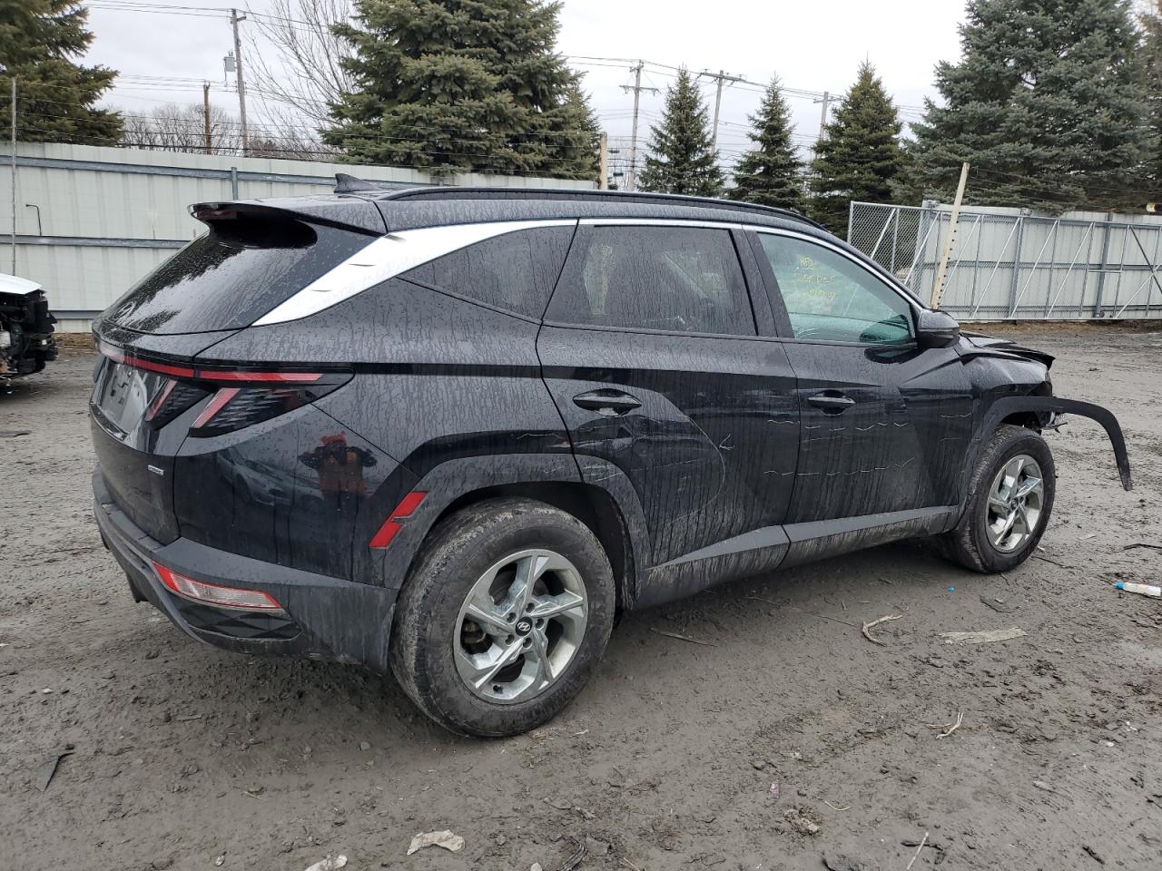 2023 Hyundai Tucson VIN 5NMJBCAE2PH188721 Copart auction photo, front end / all over damage thumbnail 3