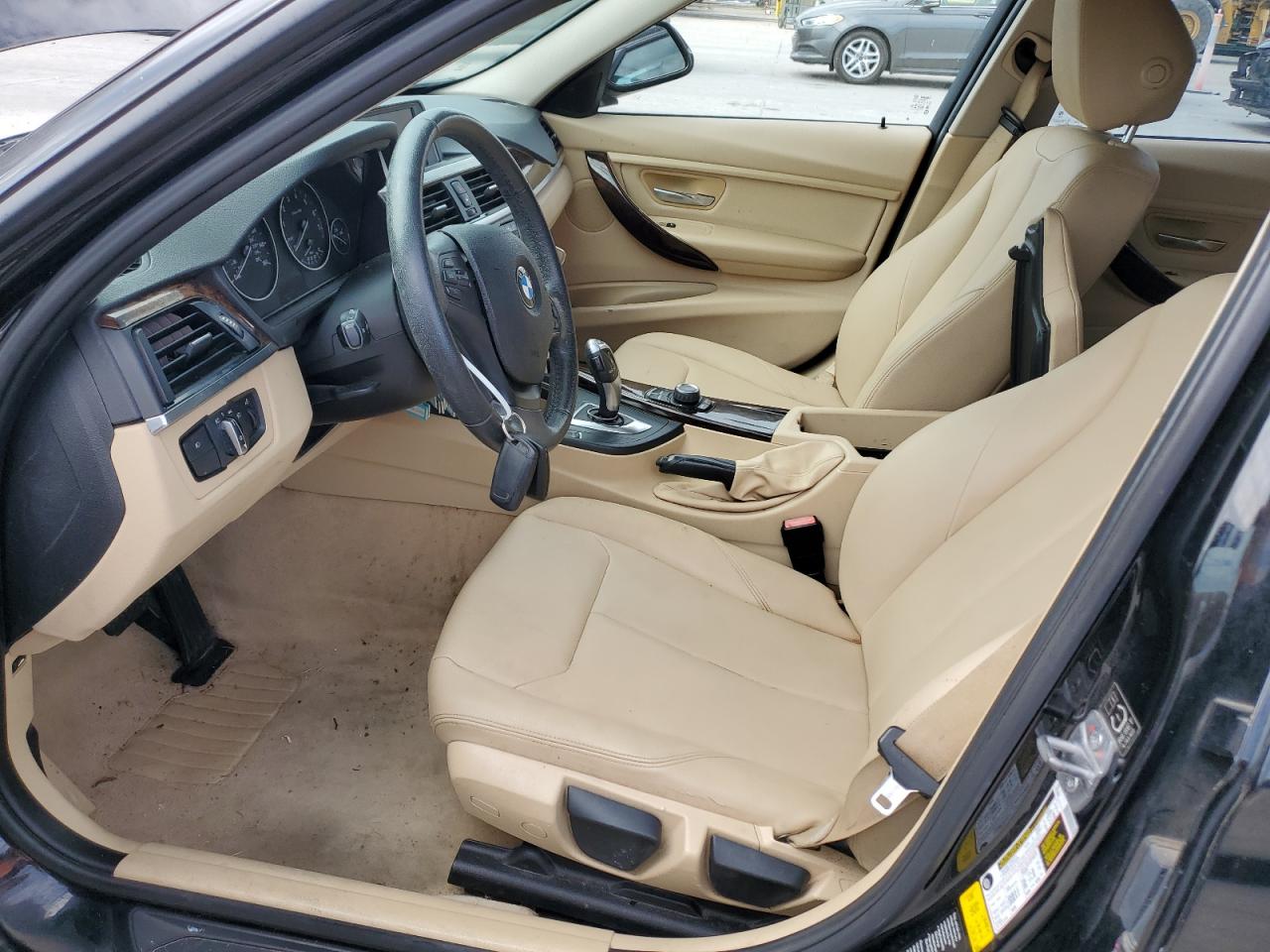 2014 BMW 3er VIN WBA3B1G57ENS81221 Copart auction photo, mechanical damage thumbnail 7