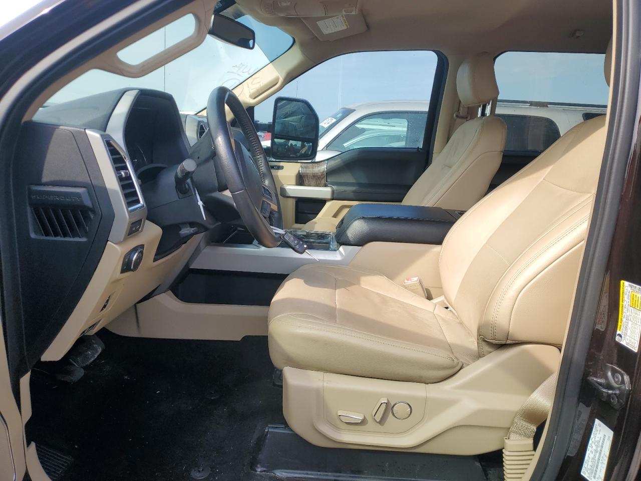 2018 Ford F250 VIN 1FT7W2BT9JEC05191 Copart auction photo, water/flood damage thumbnail 7