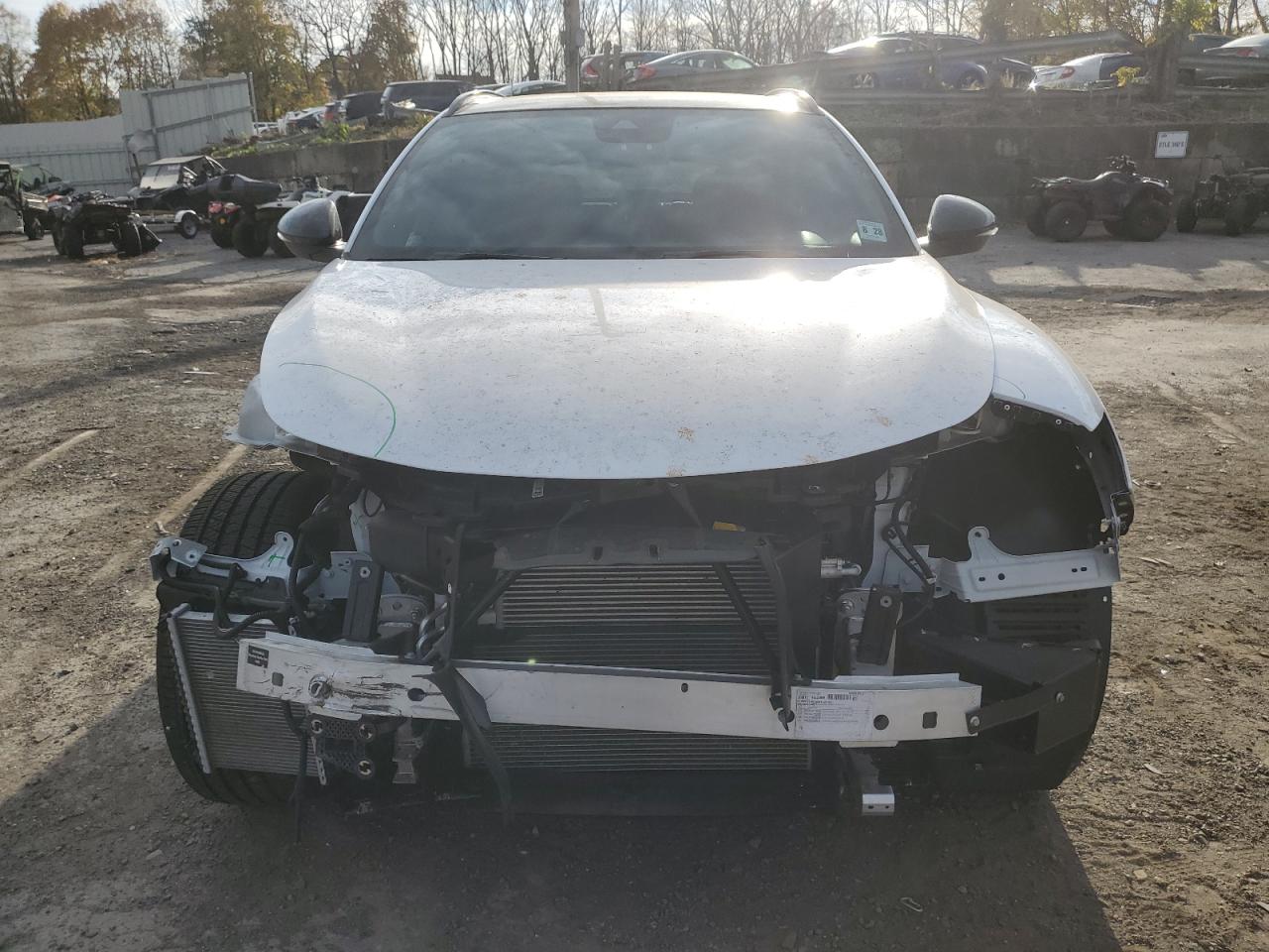 2024 Alfa Romeo Stelvio VIN ZASPAKBN5R7D72610 Copart auction photo, front end / minor dent/scratches damage thumbnail 5