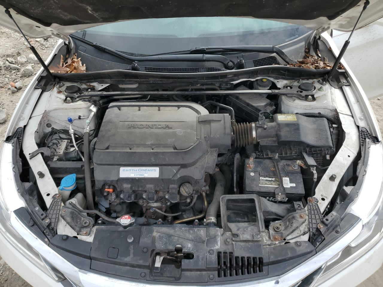 2017 Honda Accord VIN 1HGCR3F87HA016351 Copart auction photo, water/flood damage thumbnail 11