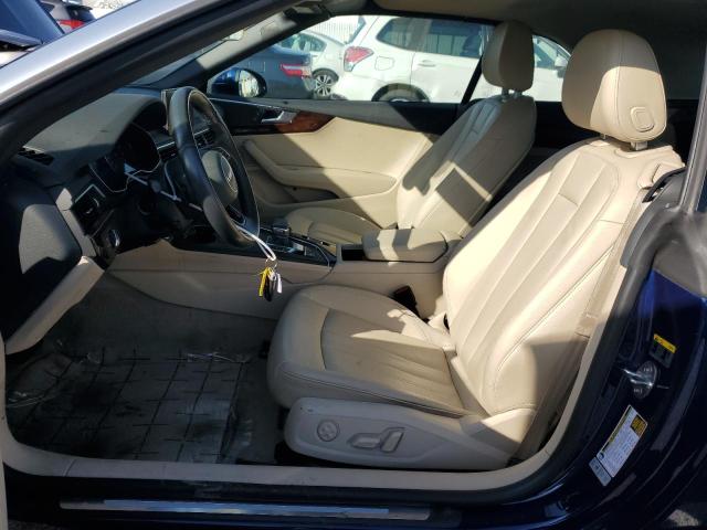 2018 Audi A5 VIN WAUYNGF59JN018126 Copart auction photo, rear end / front end damage thumbnail 7
