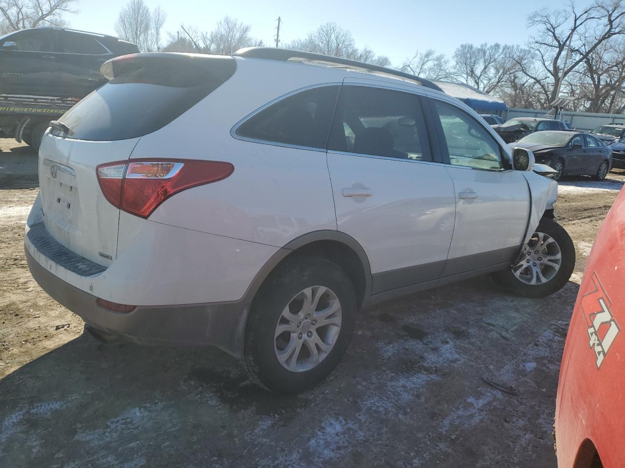 2012 Hyundai Veracruz VIN KM8NUDCC3CU180168 Copart auction photo, front end damage thumbnail 3