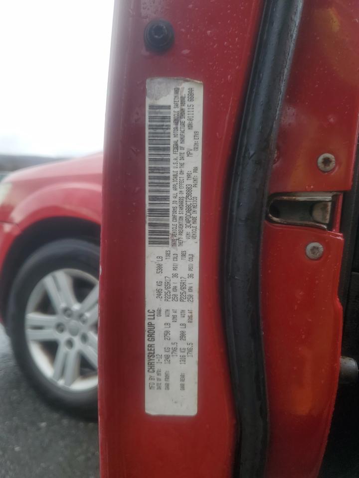 2012 Dodge Journey VIN 3C4PDCAB8CT256883 Copart auction photo, side damage thumbnail 13