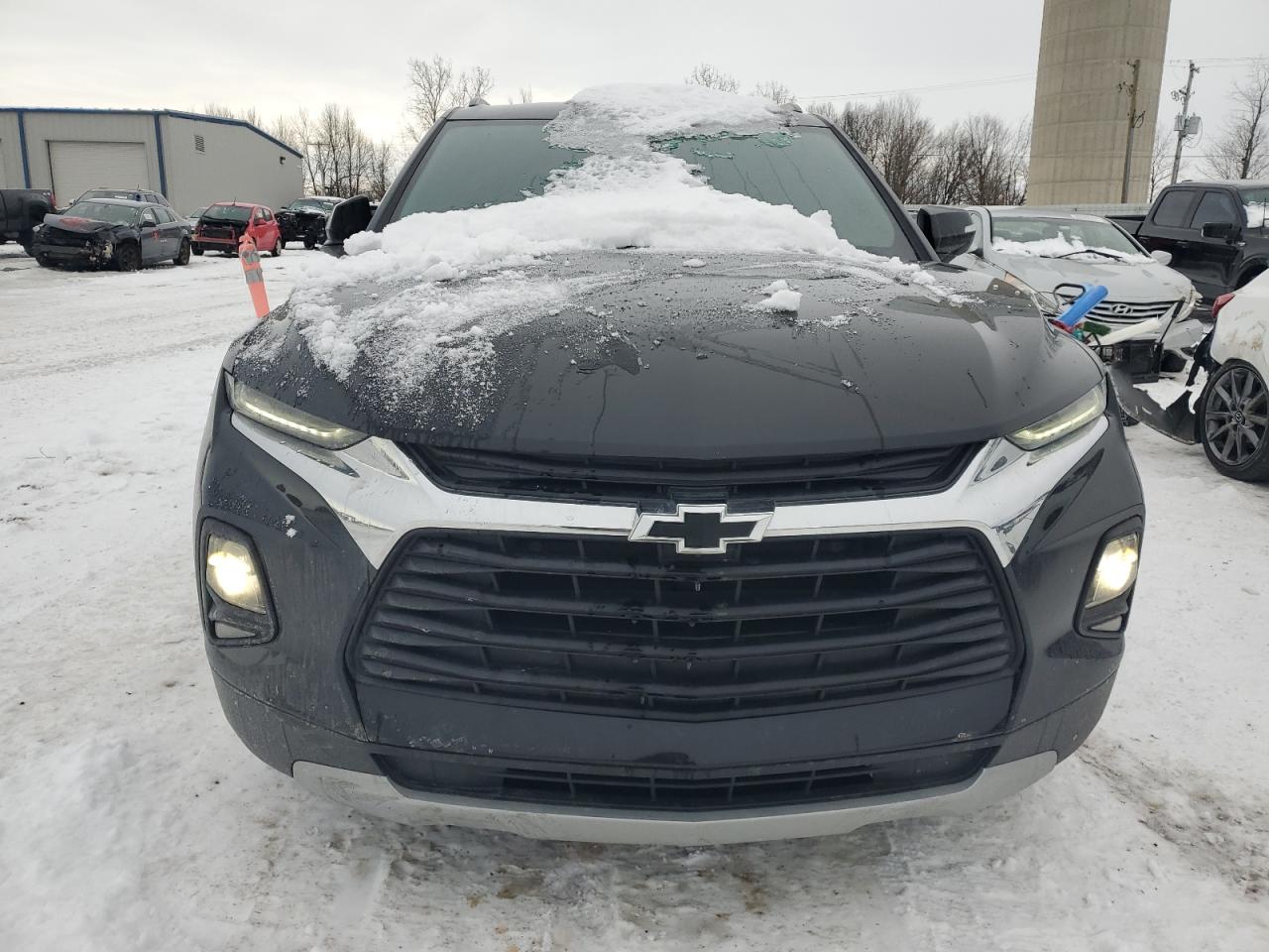 2020 Chevrolet Blazer VIN 3GNKBBRA0LS572250 Copart auction photo, front end damage thumbnail 5