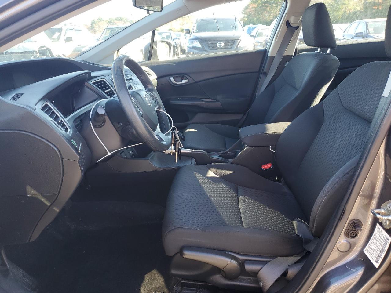 2014 Honda Civic VIN 2HGFB2F59EH508362 Copart auction photo, front end / minor dent/scratches damage thumbnail 7