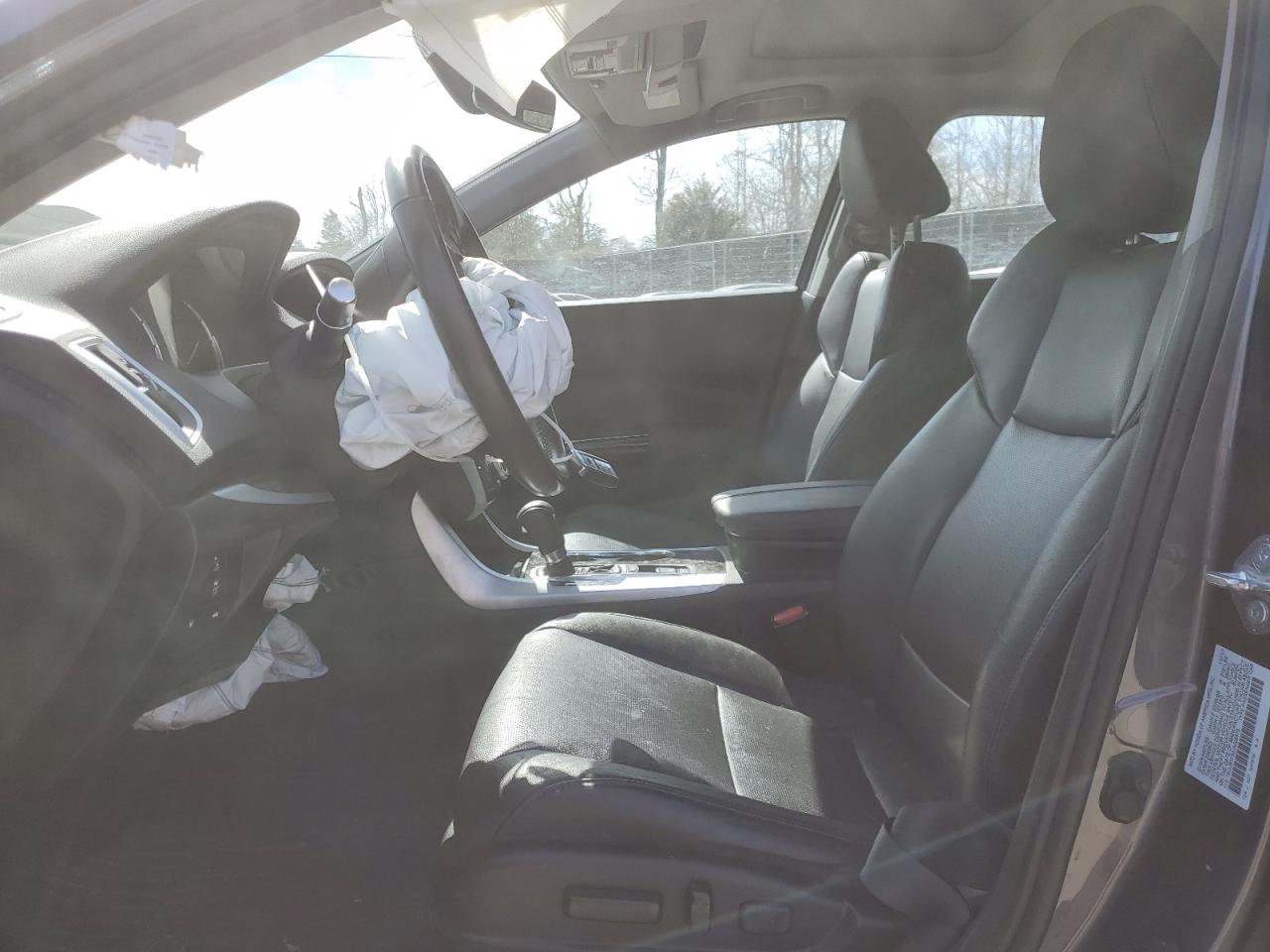 2018 Acura TLX VIN 19UUB1F50JA008875 Copart auction photo, front end / mechanical damage thumbnail 7
