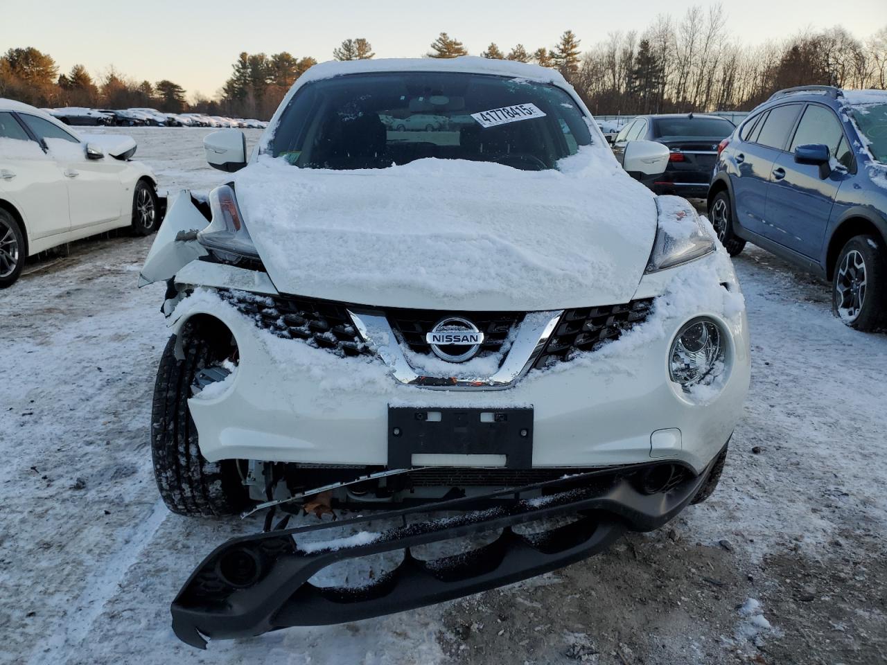 2017 Nissan Juke VIN JN8AF5MV4HT750506 Copart auction photo, front end / rear end damage thumbnail 5