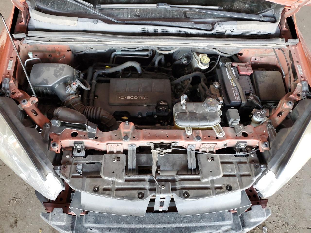 2015 Chevrolet Trax VIN KL7CJLSBXFB076765 Copart auction photo, front end damage thumbnail 11