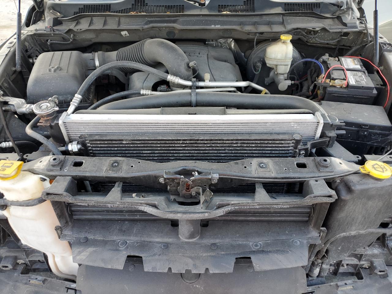2014 RAM 1500 VIN 1C6RR6GT3ES422380 Copart auction photo, all over damage thumbnail 12