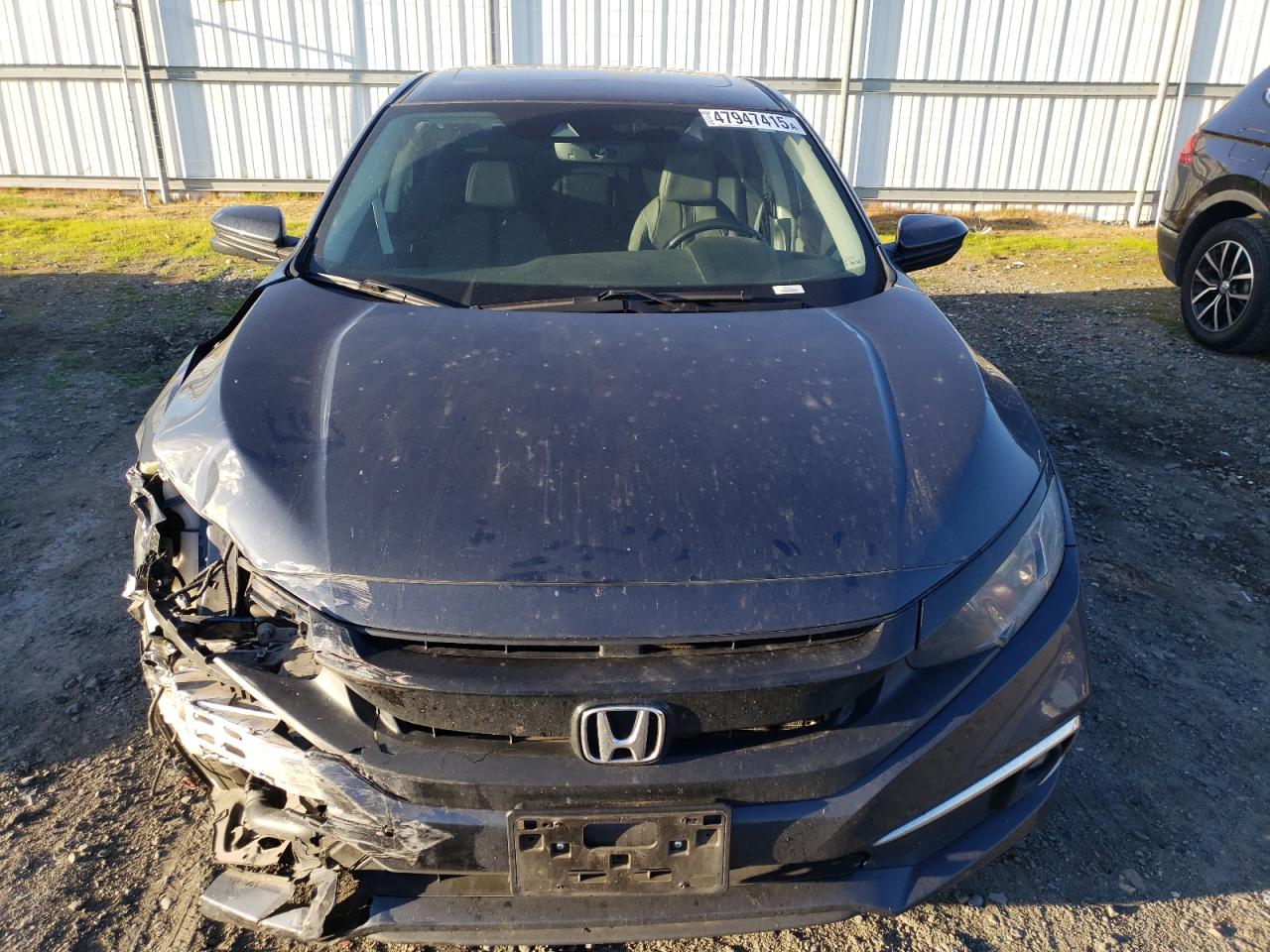 2021 Honda Civic VIN 2HGFC1F73MH702957 Copart auction photo, front end damage thumbnail 5