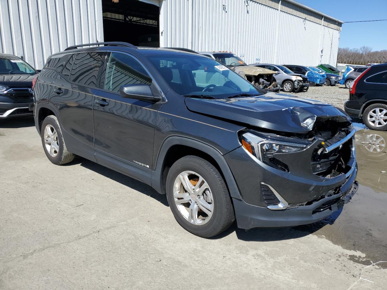 2019 GMC Terrain VIN 3GKALTEV8KL125291 Copart auction photo, front end damage thumbnail 4