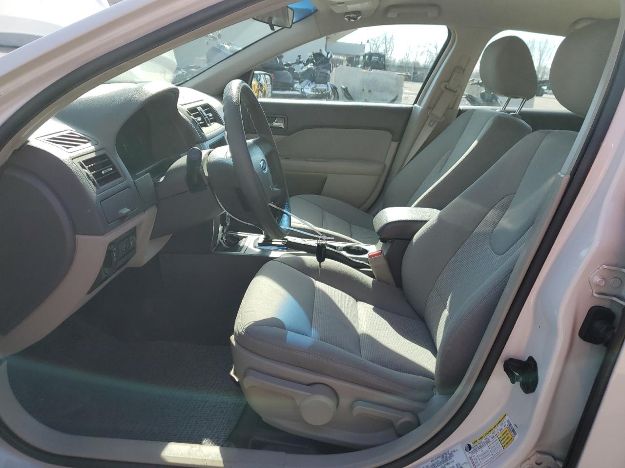 2012 Ford Fusion VIN 3FAHP0GA6CR175196 Copart auction photo, front end / frame damage damage thumbnail 7