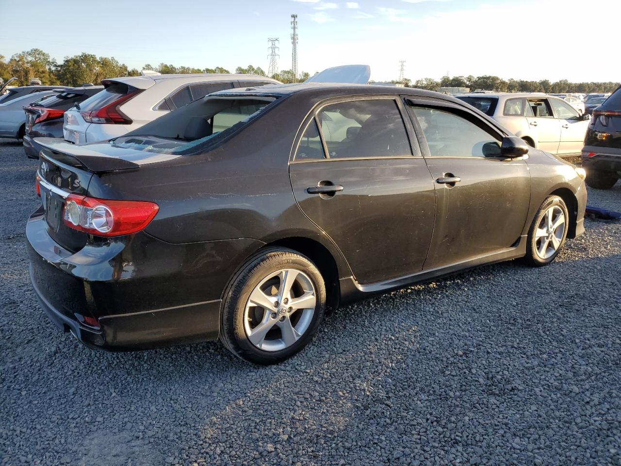 2011 Toyota Corolla VIN 2T1BU4EE5BC593582 Copart auction photo, water/flood damage thumbnail 3
