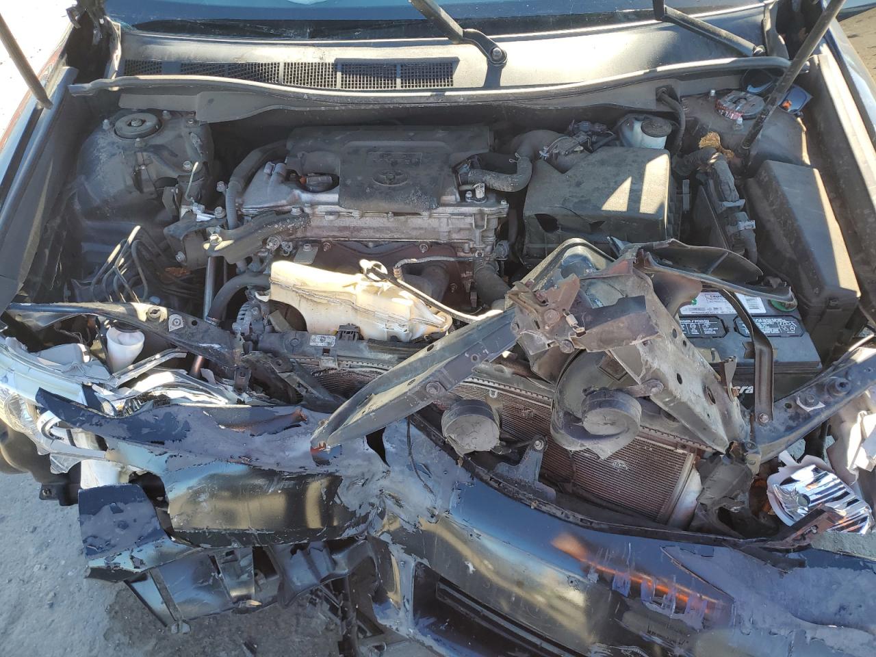 2013 Toyota Camry VIN 4T1BF1FKXDU207558 Copart auction photo, front end / minor dent/scratches damage thumbnail 11
