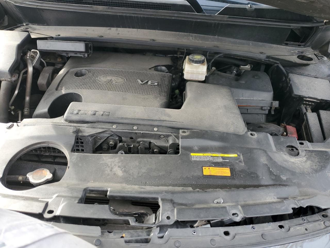 2014 Infiniti QX60 VIN 5N1AL0MMXEC514156 Copart auction photo, front end damage thumbnail 12